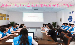 居然之家湖北漢口店色彩搭配基礎(chǔ)知識培訓